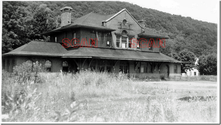 1971 view before it was rescued! C&PA depot 1971. Coudersville PA.